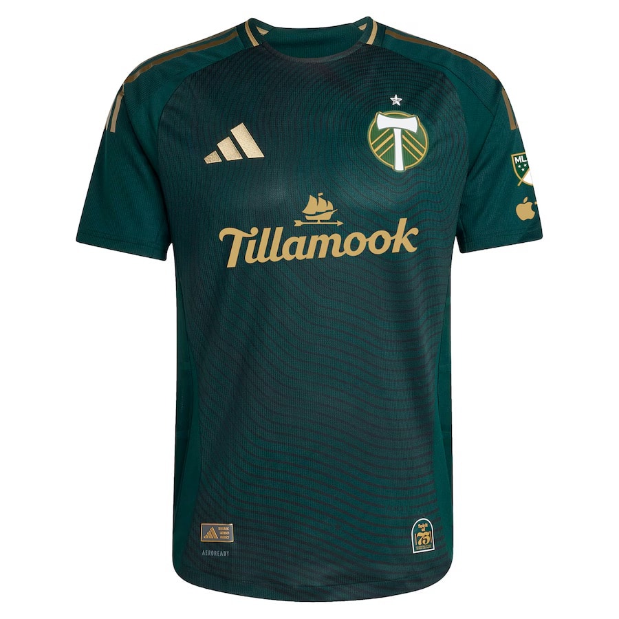 maillot mls 2025 portland timbers