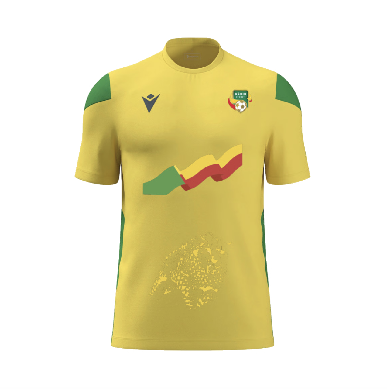 maillot benin can 2025 macron
