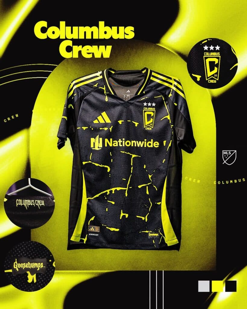 maillot mls 2025 columbus crew