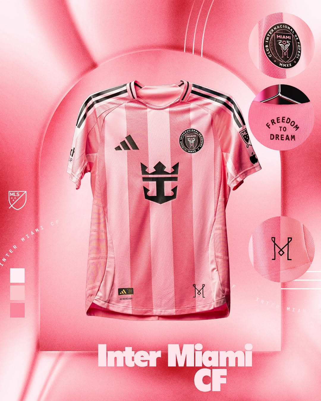 maillot mls 2025 inter miami