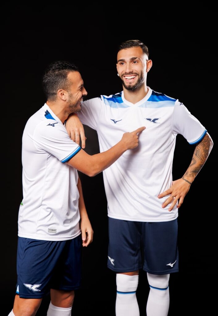 maillot lazio anniversaire mizuno