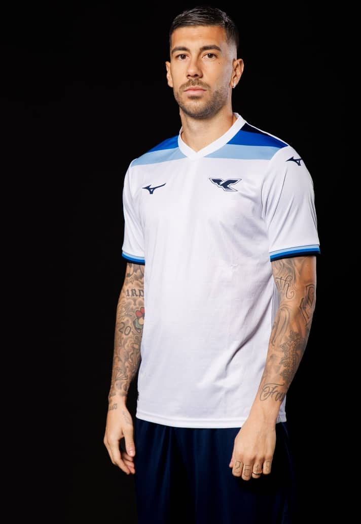 maillot lazio anniversaire mizuno