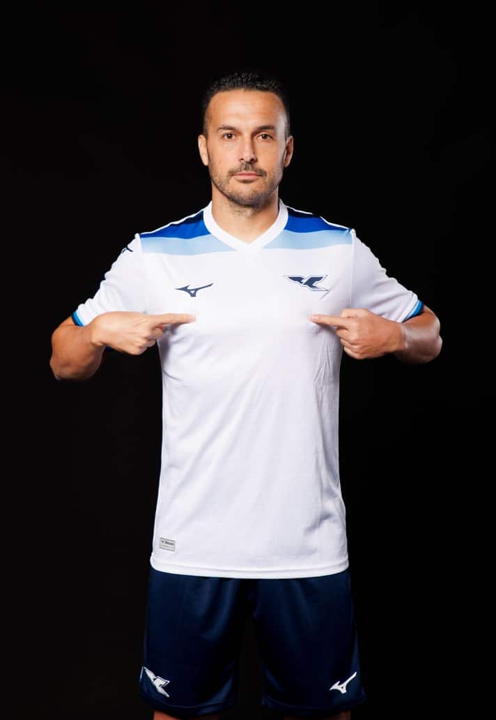 maillot lazio anniversaire mizuno