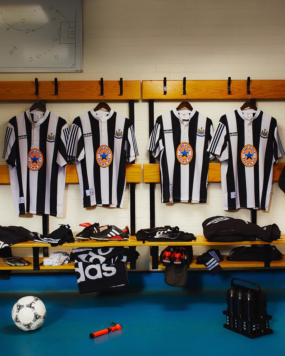maillot newcastle reedition 1995