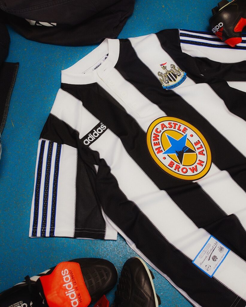 maillot newcastle reedition 1995