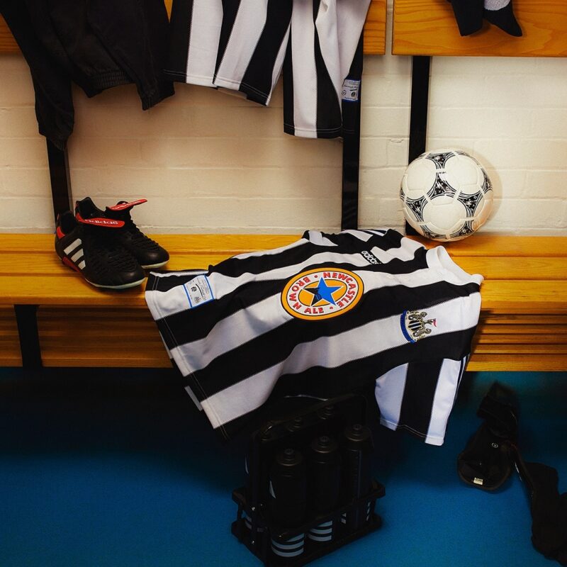 maillot newcastle reedition 1995