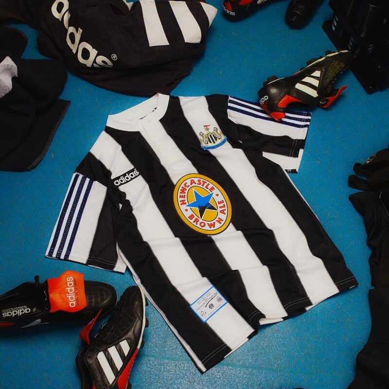 maillot newcastle reedition 1995
