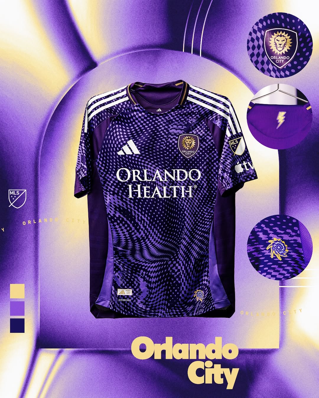 maillot mls 2025 orlando city