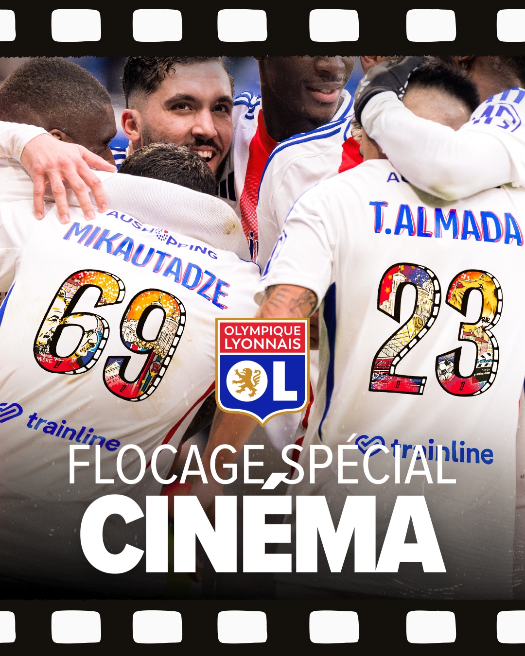 Flocage spécial ol psg