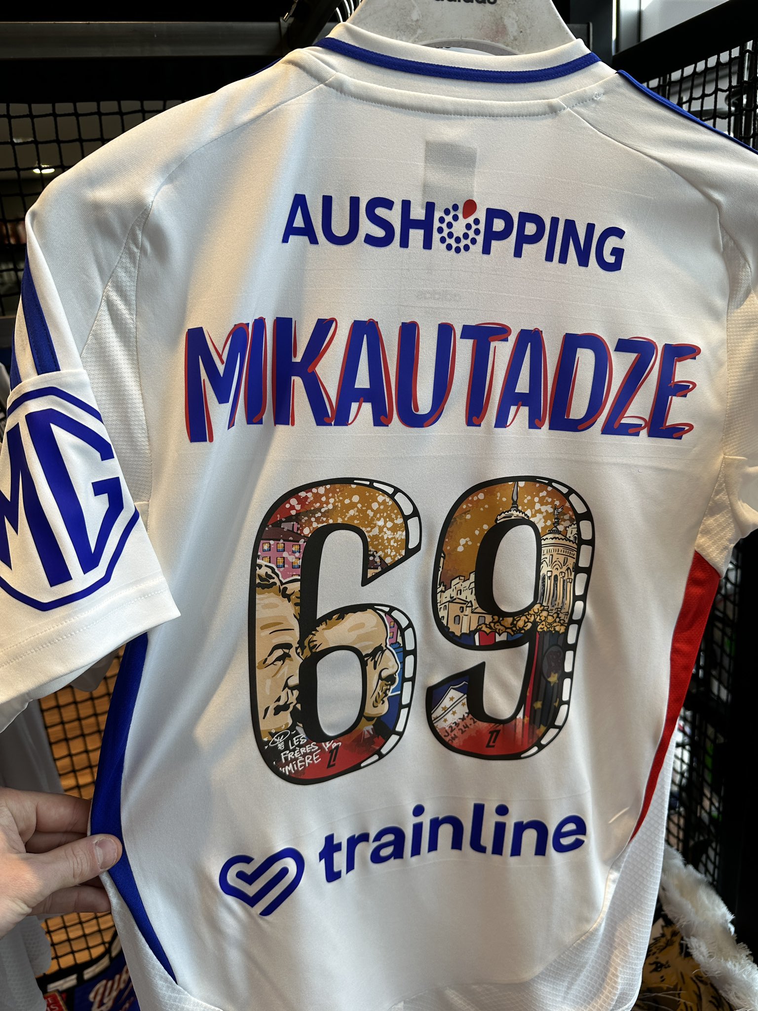 Flocage spécial ol psg