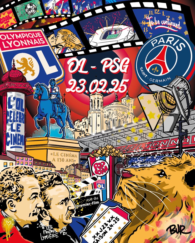 Flocage spécial ol psg