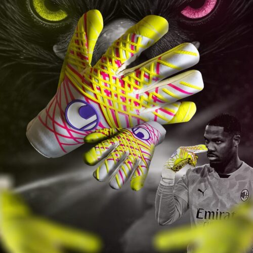 Image de l'article uhlsport offre de nouveaux gants à Mike Maignan