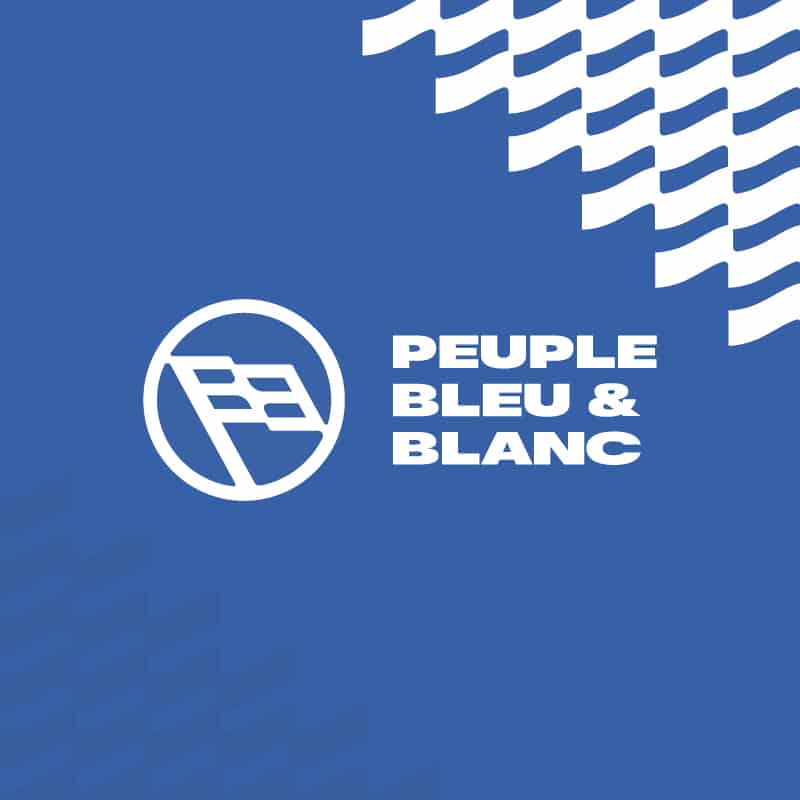 logo peuple bleu et blanc om marseille