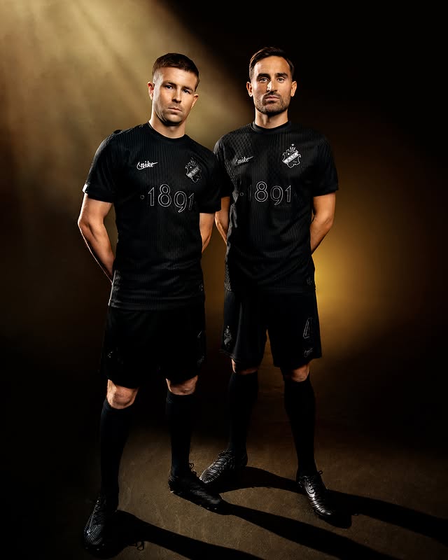 maillot aik fotboll 2025 full black nike