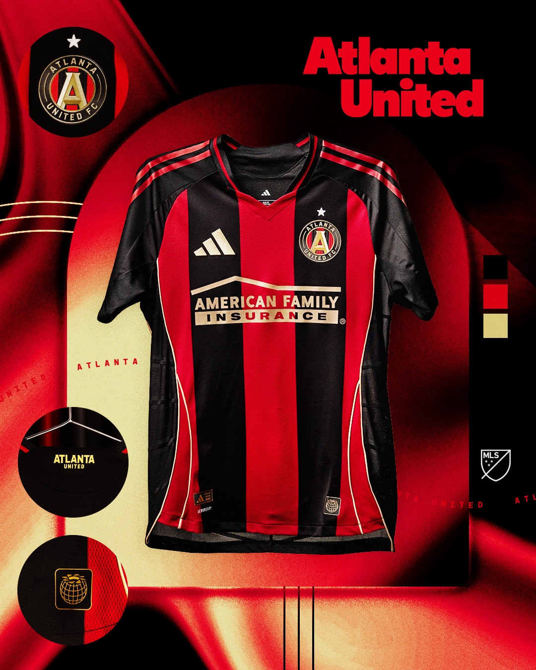 maillot mls 2025 atlanta united
