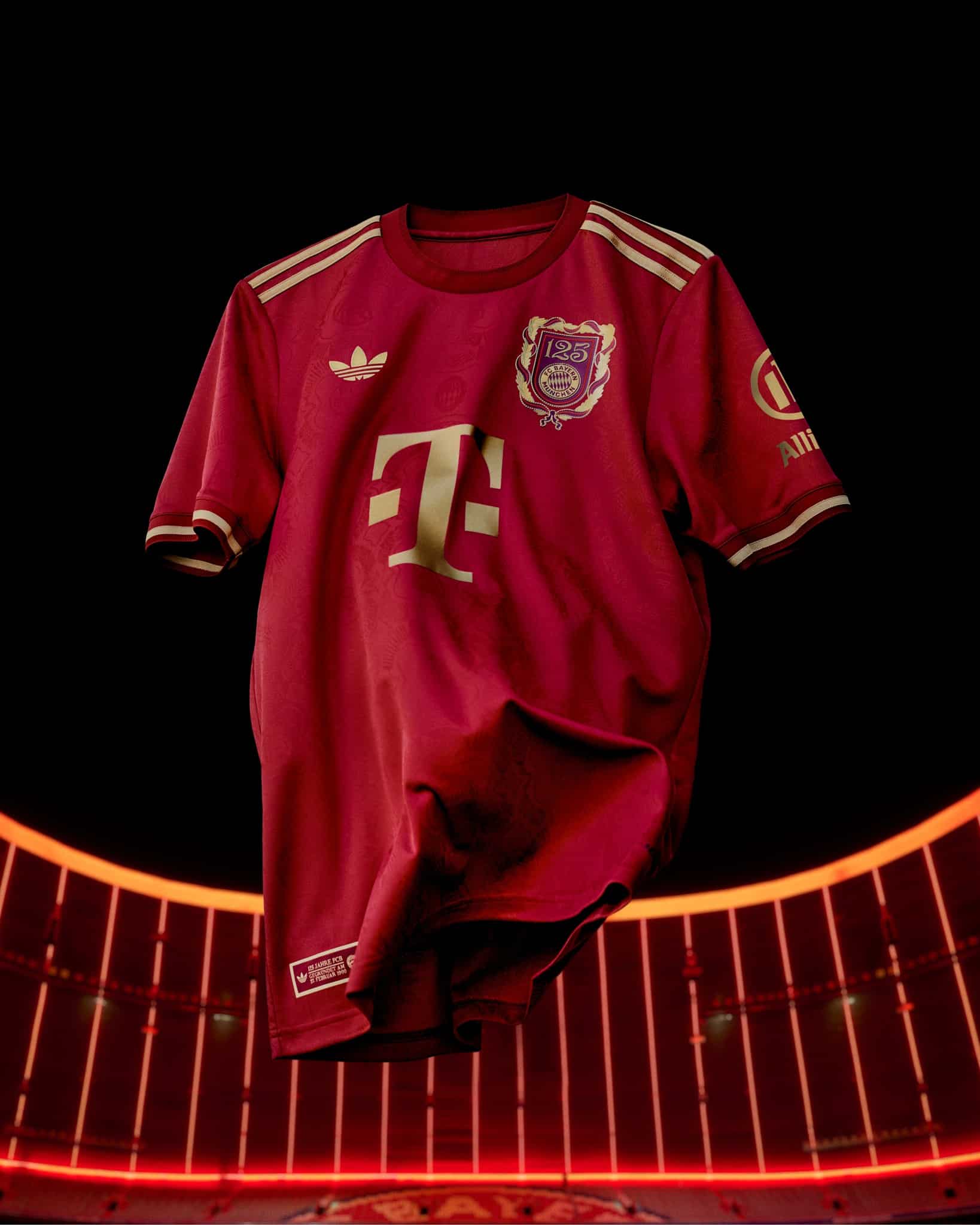 maillot bayern munich 125 ans adidas