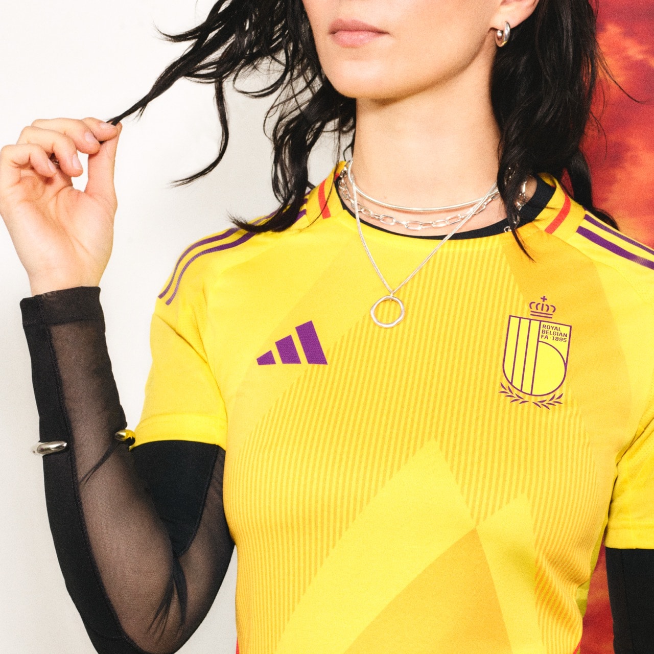maillot belgique euro 2025 exterieur adidas
