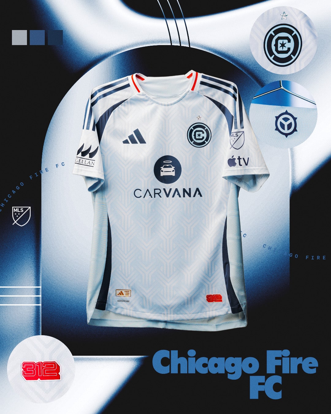 maillot mls 2025 chicago fire