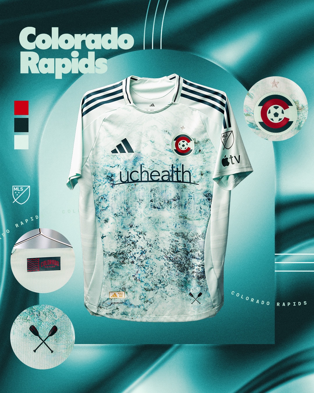 maillot mls 2025 colorado rapids