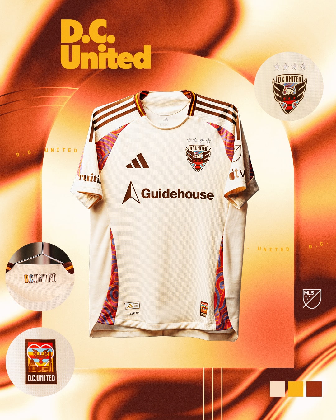 maillot mls 2025 dc united
