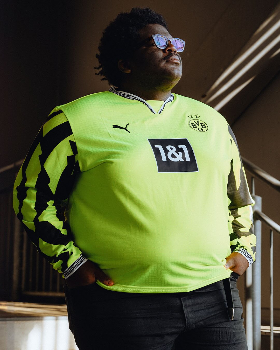 Maillot Entraînement Borussia Dortmund Vintage 90's - Violet - Taille XL - Finale Sport