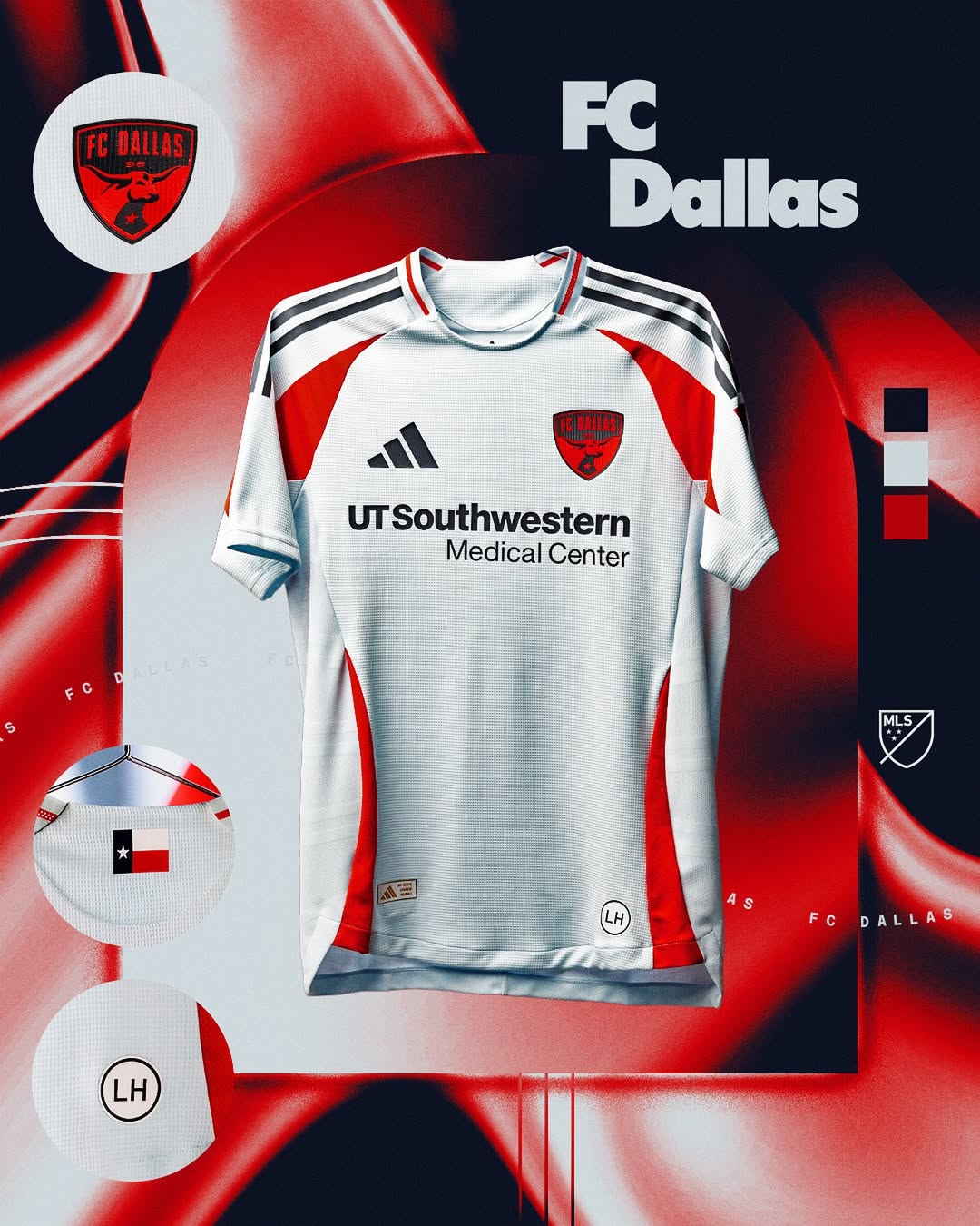 maillot mls 2025 fc dallas