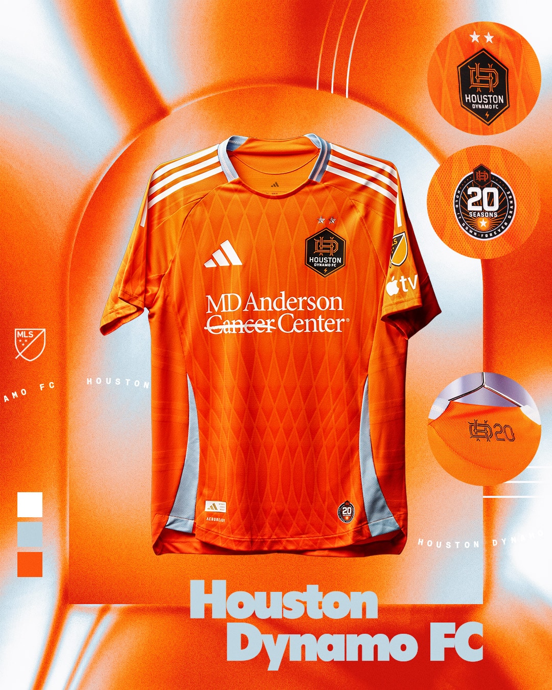 maillot mls 2025 houston dynamo