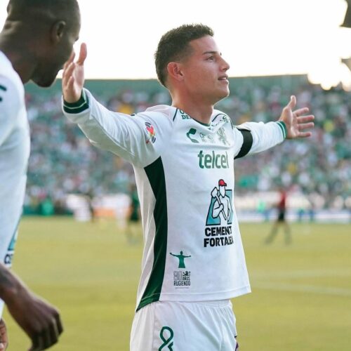 Image de l'article Ce détail unique sur le maillot de James Rodriguez dans son nouveau club mexicain