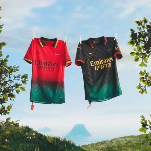 Image de l'article Off-White débarque sur le maillot de l'AC Milan !