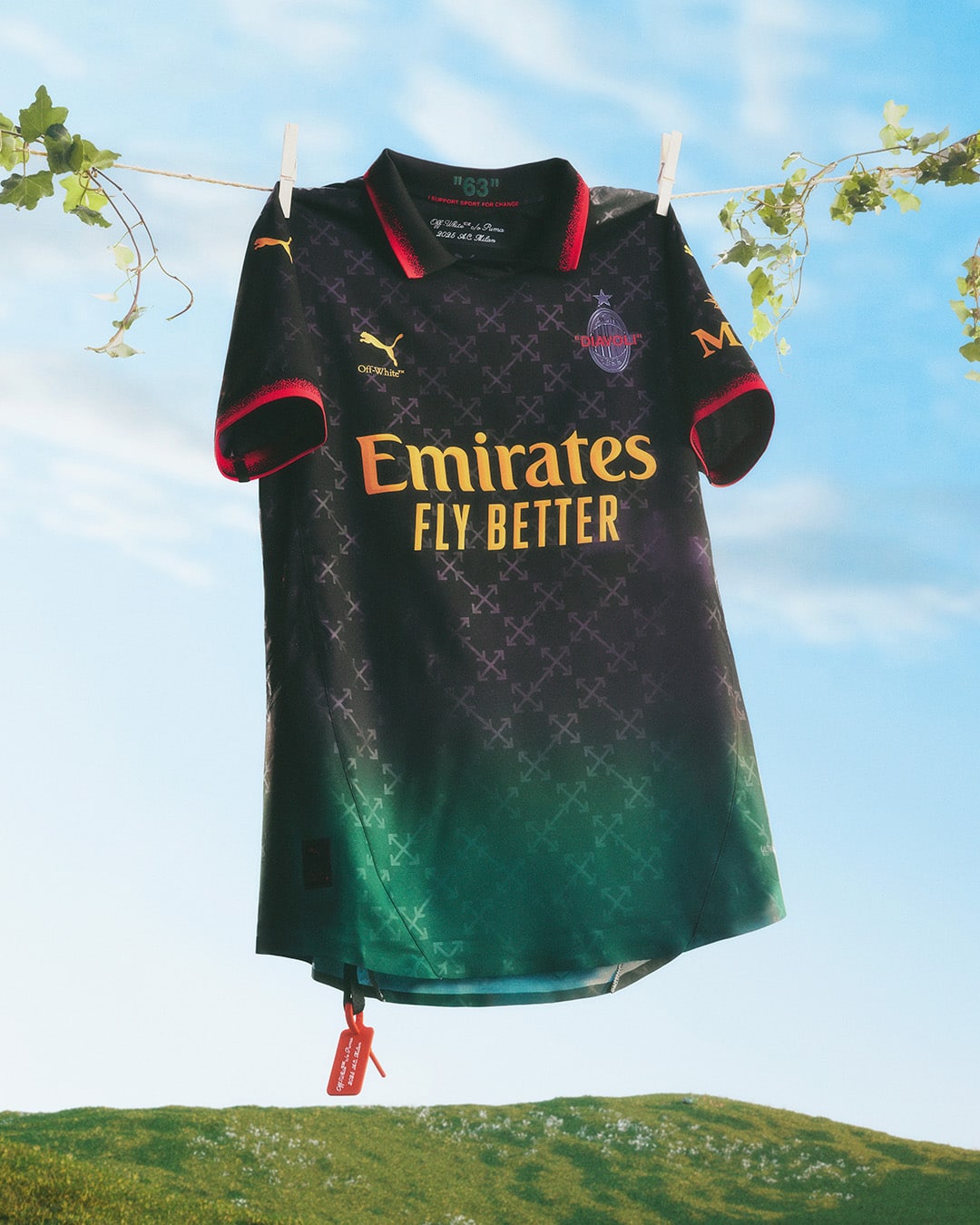 maillot ac milan off white puma 2025