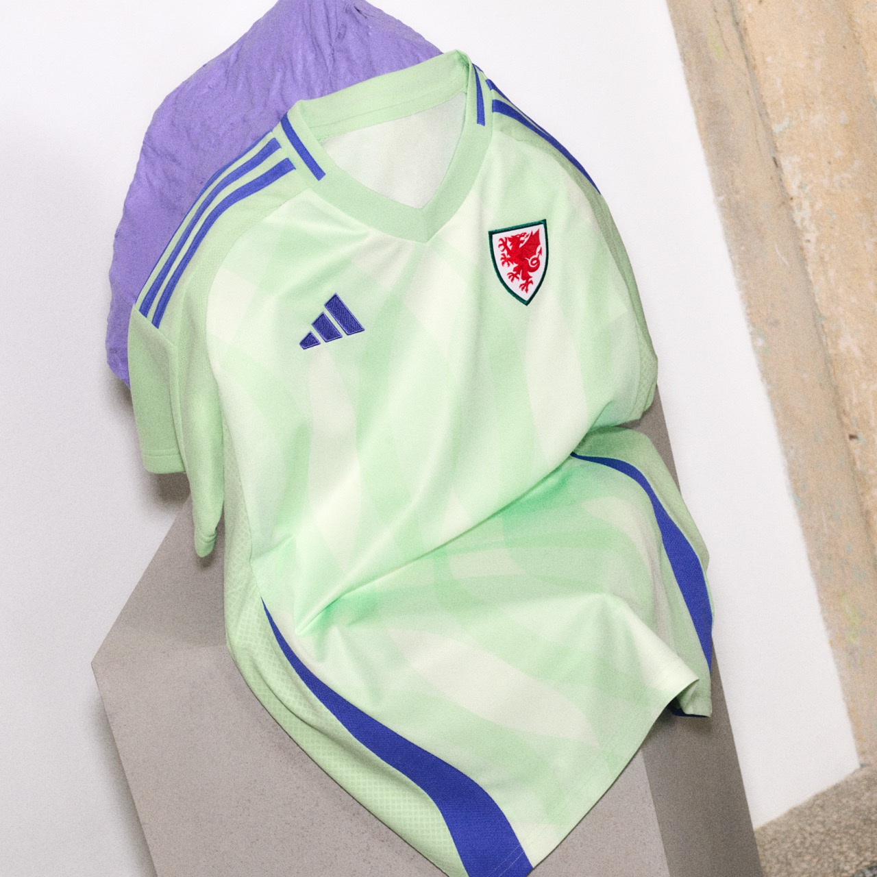 maillot pays de galles 2025 exterieur adidas