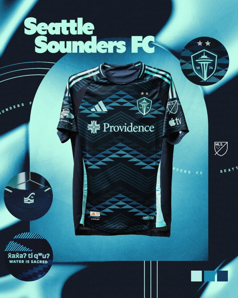 maillot mls 2025 seattle sounders fc