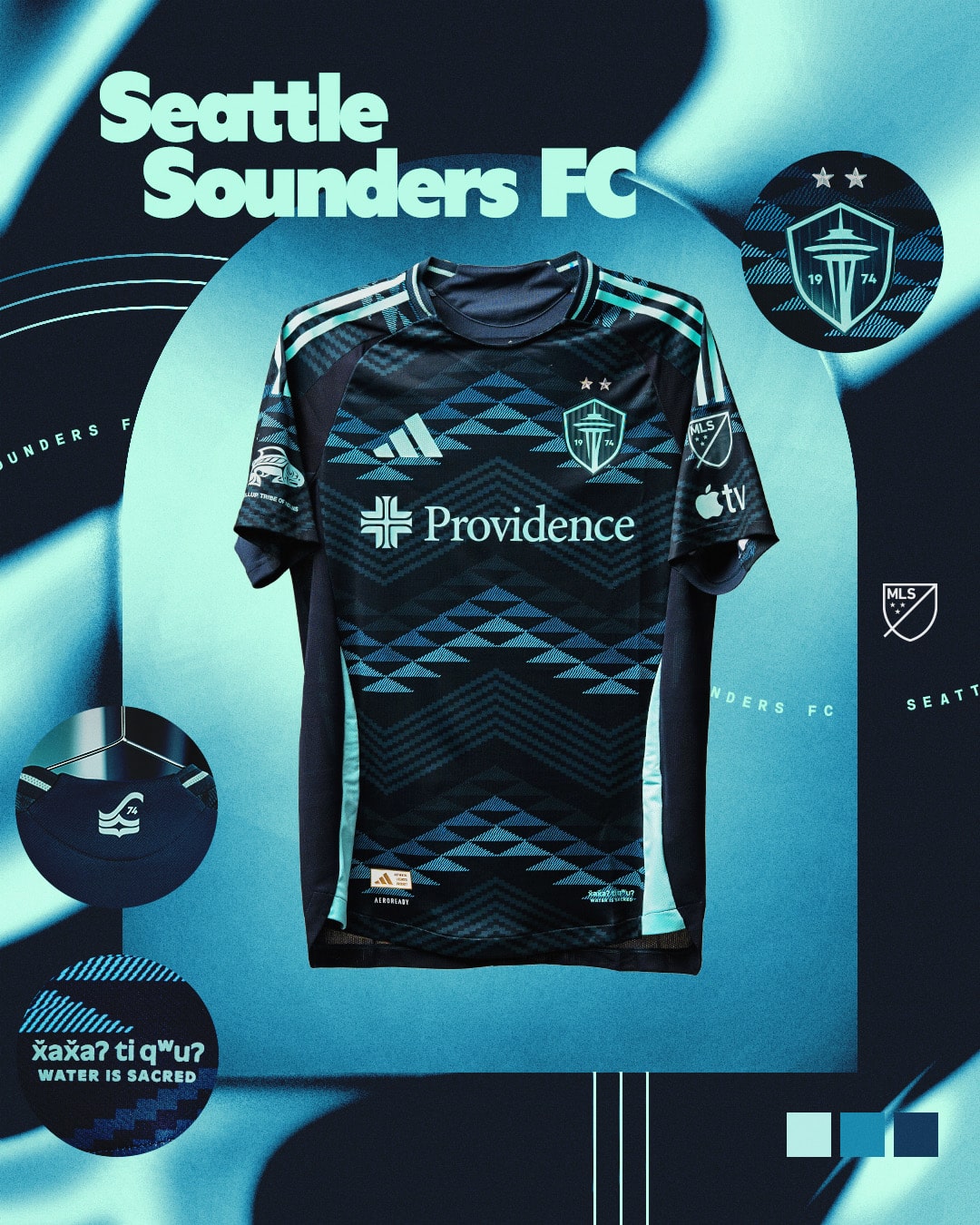 maillot mls 2025 seattle sounders fc