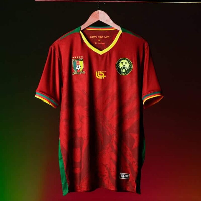 Le Cameroun sort son nouveau maillot pour 2025