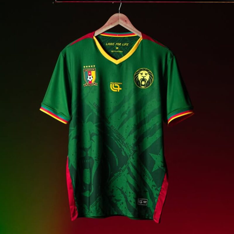 Maillot Rétro Cameroun 2002 - Puma Sans Manches - Blanc - Domicile
