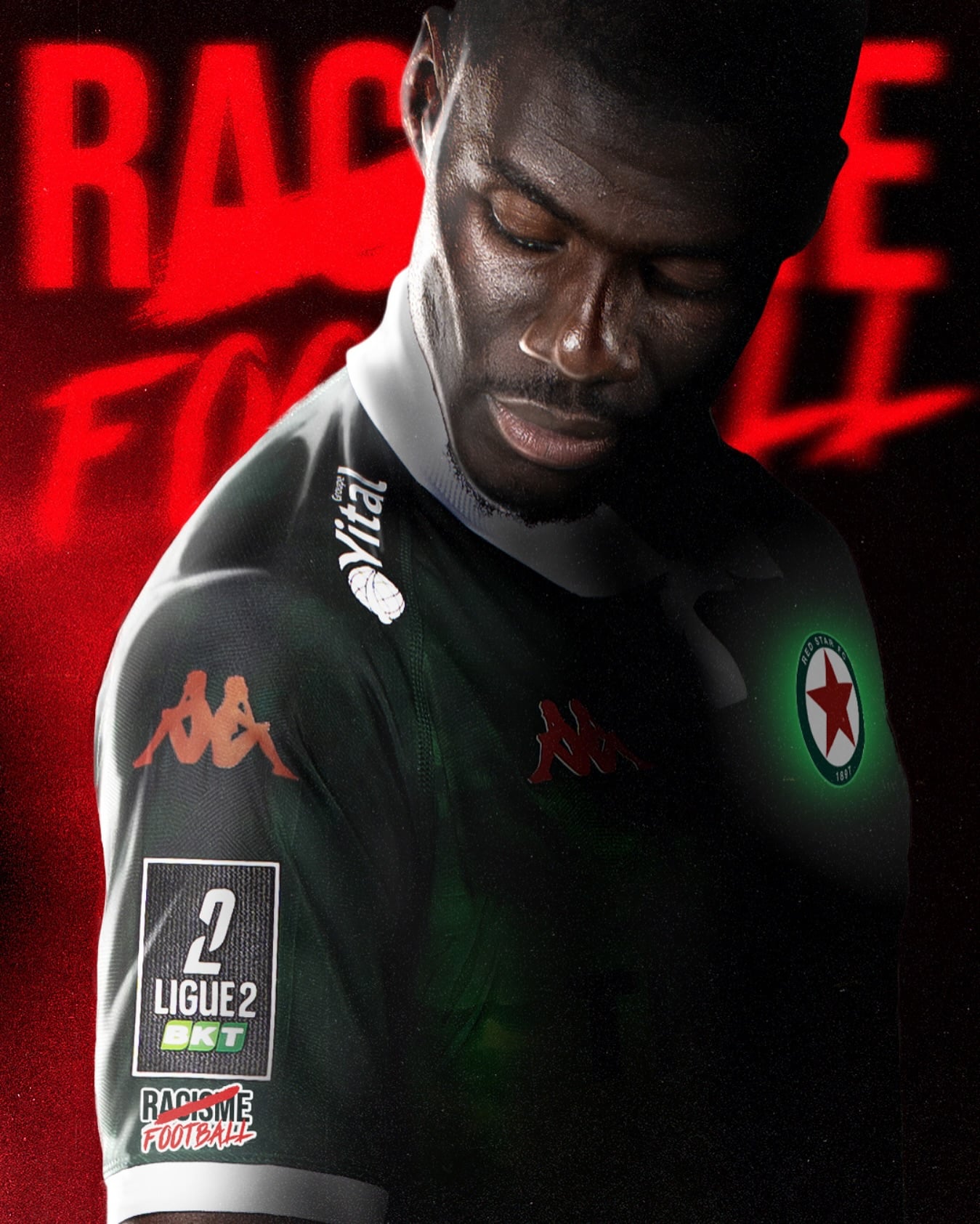 Badge racisme ligue 1 ligue 2 2024 2025