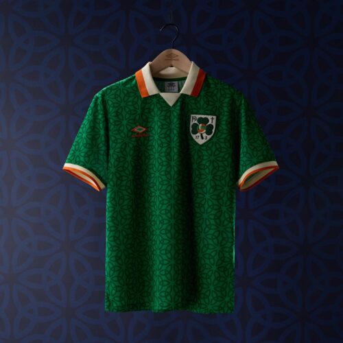 Maillot Irlande Umbro 2002 – Vert Domicile XL – Coupe Du Monde Eircom Vintage