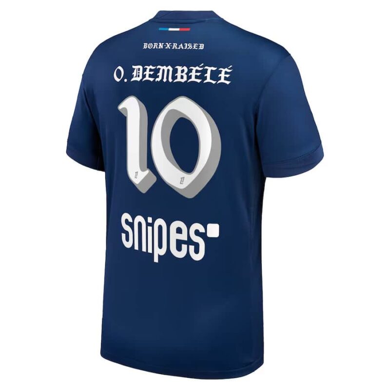 flocage maillot psg om dembele