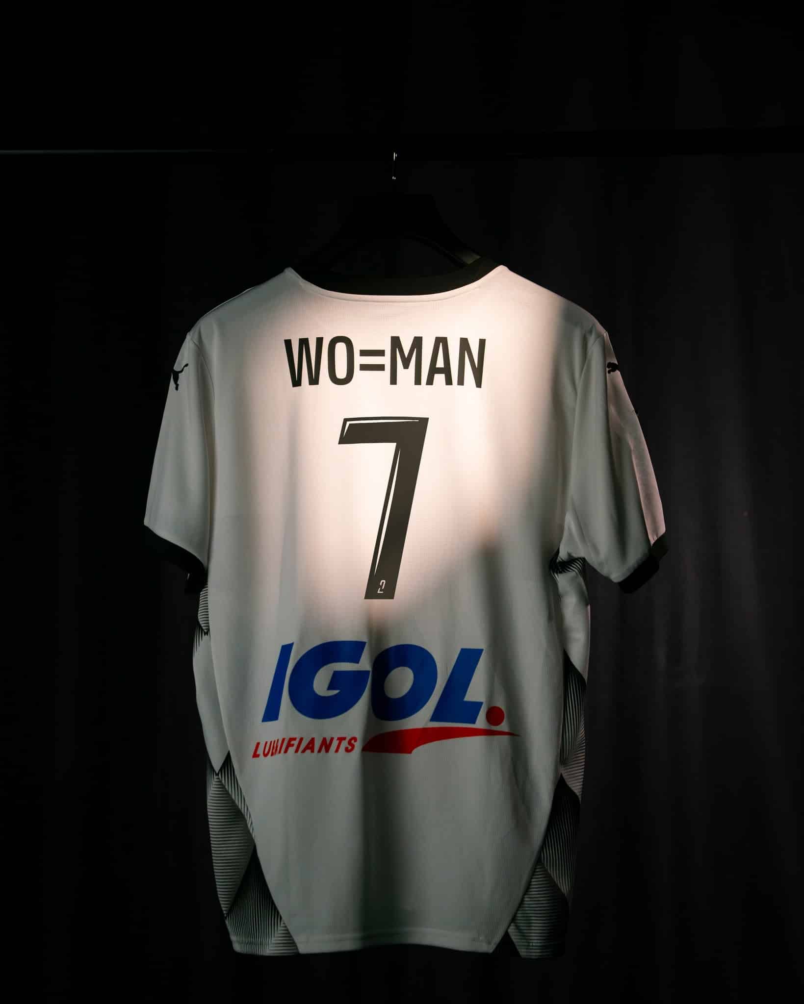 flocage wo=man ligue 1 ligue 2