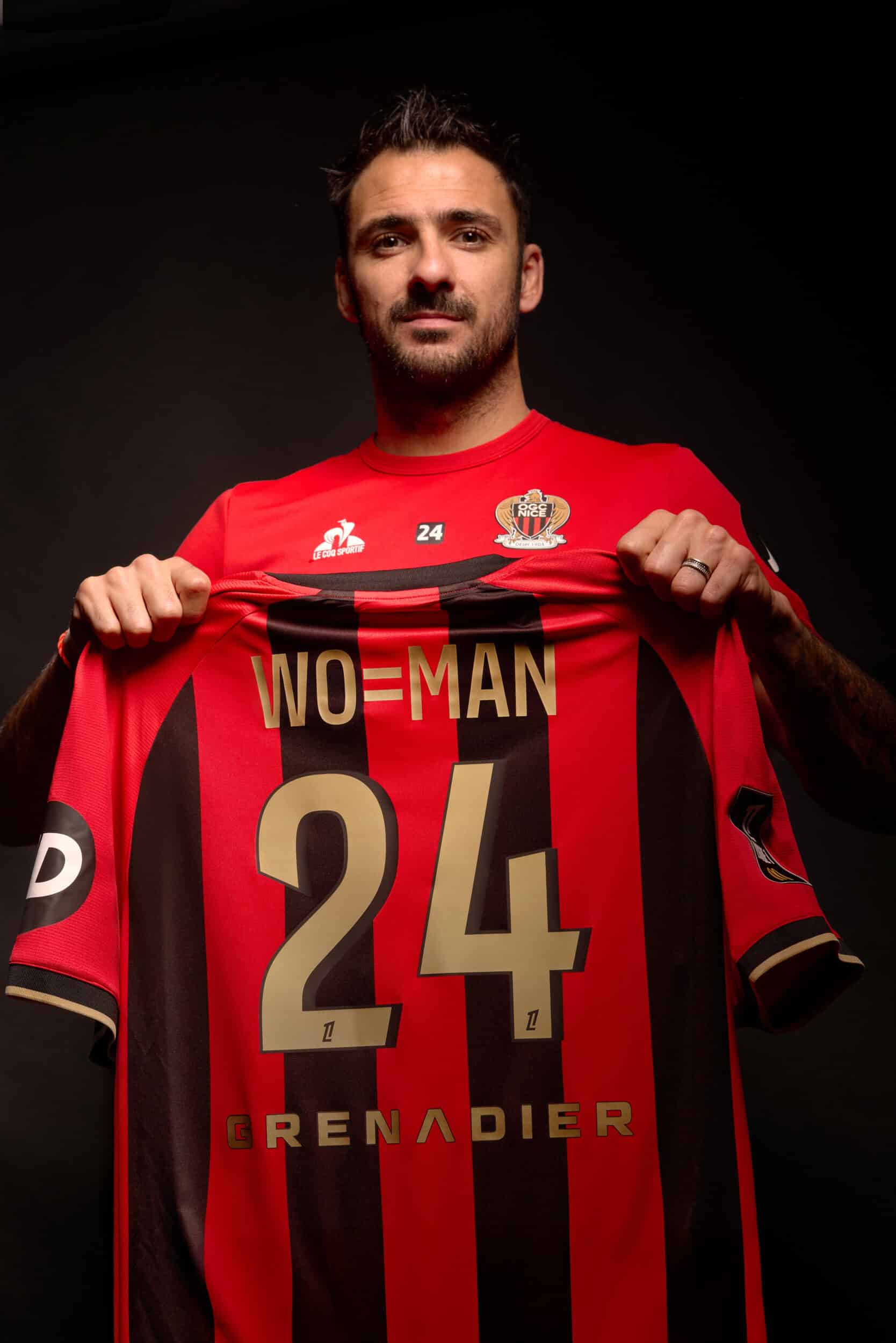 flocage wo=man ligue 1 ligue 2