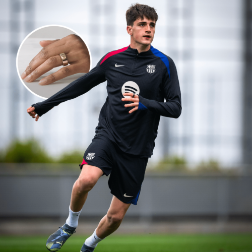 Image de l'article Pourquoi certains joueurs du Barça portent des bagues à l'entraînement ?