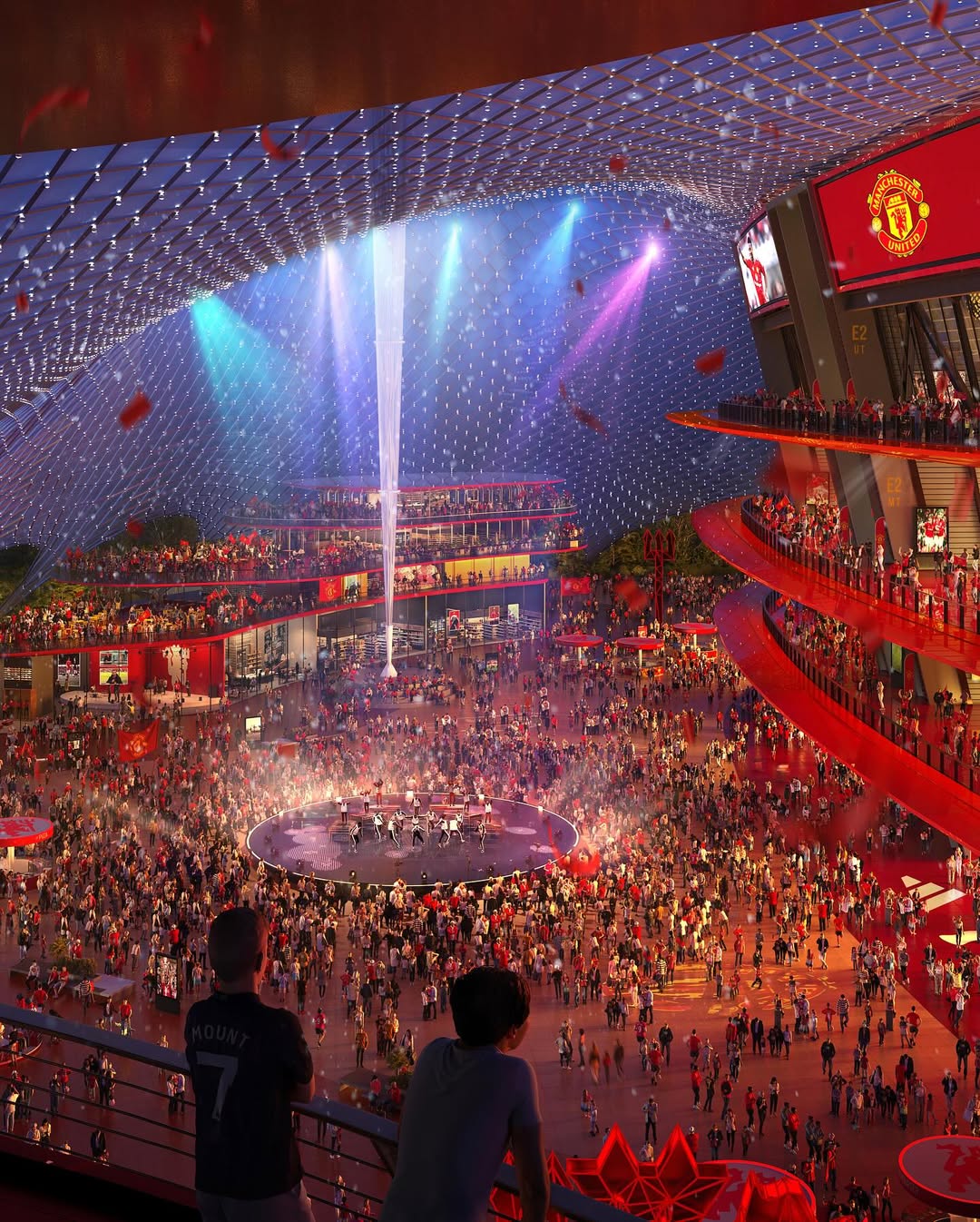 nouveau stade manchester united