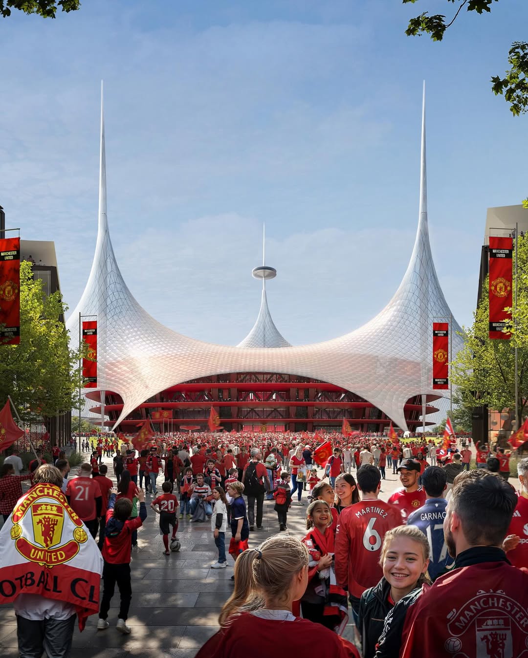 nouveau stade manchester united