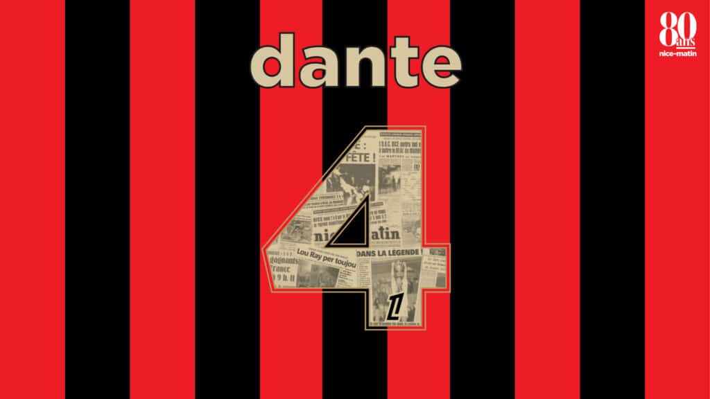 flocage special nice nice matin dante le coq sportif 2024 2025