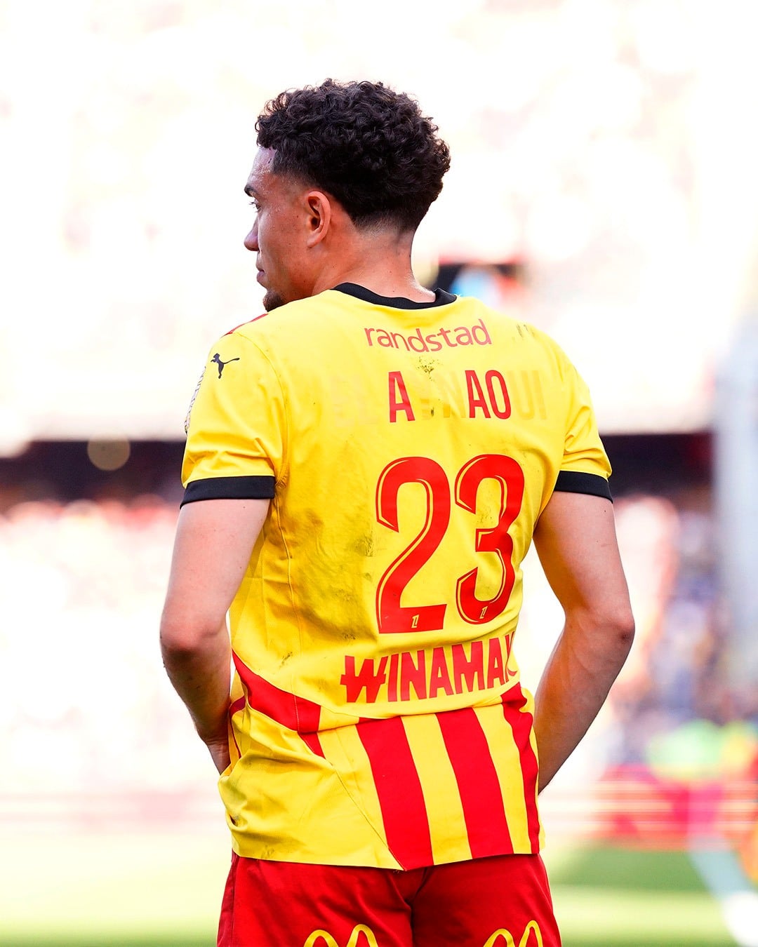 flocage spécial rc lens notre sang est or 2024 2025
