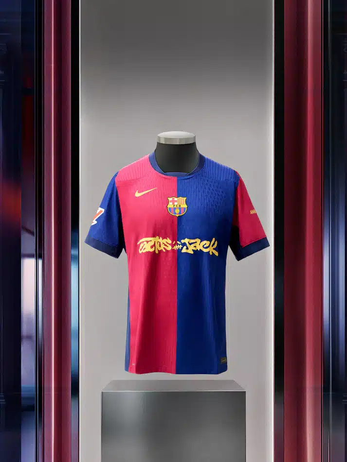 maillot barca travis scott barca real