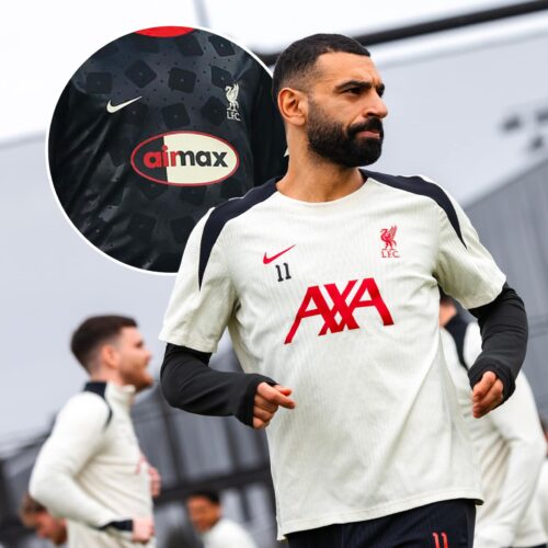 Image de l'article Un nouveau maillot Air Max dévoilé par les joueurs de Liverpool !