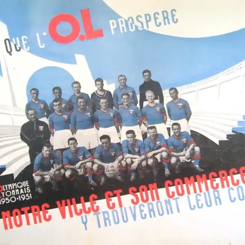 Maillot OL Lyon - Anniversaire 75 Ans - Collector Edition Limitée