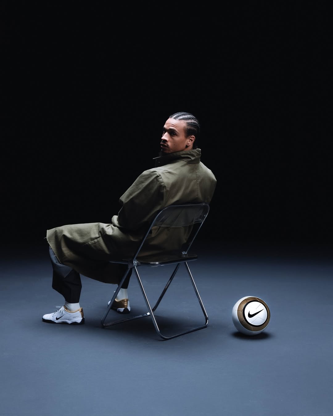 nike total 90 blanc or