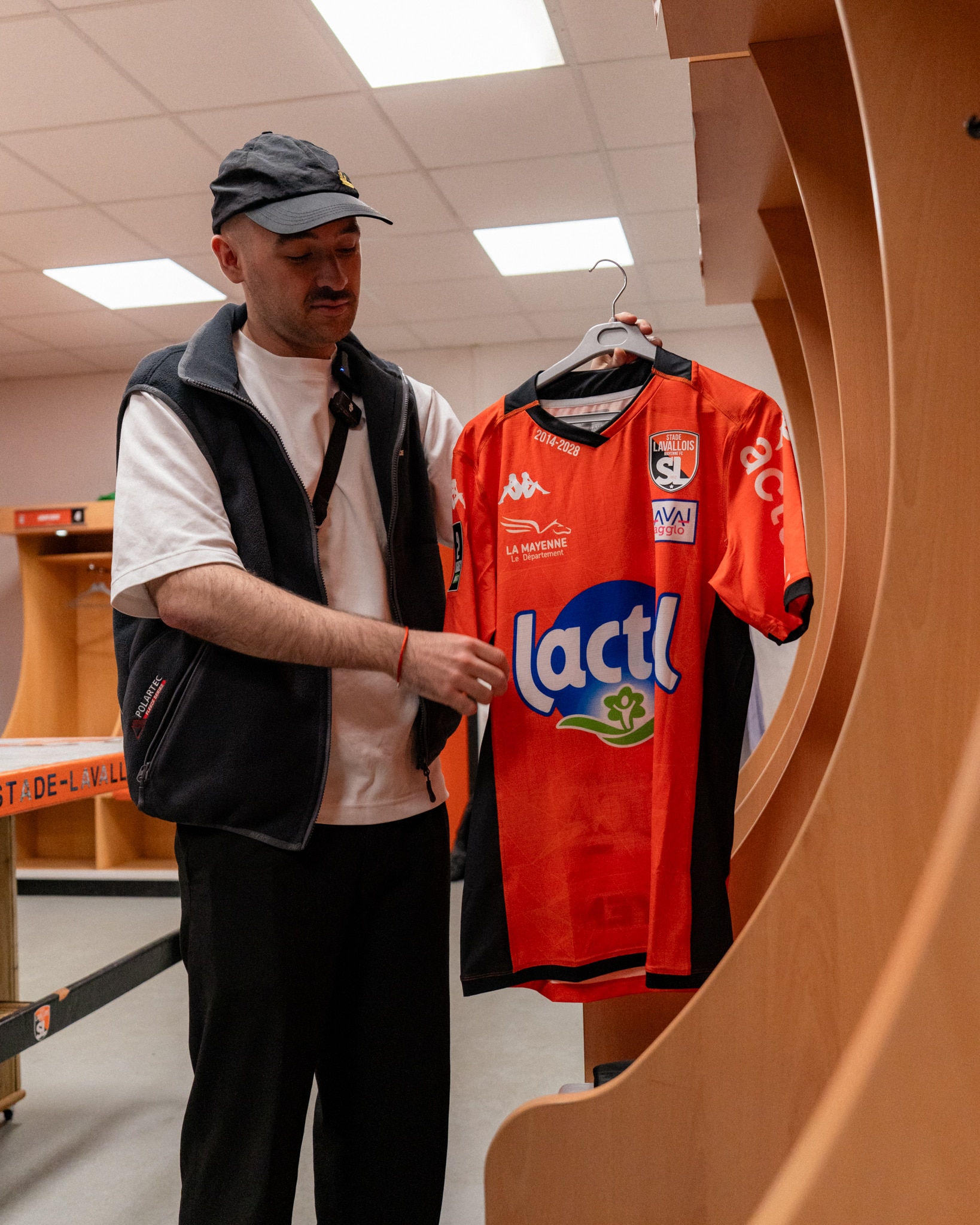 stade lavallois laval partenariat kappa ligue 2 2024 2025 2028